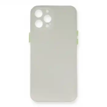 Apple İphone 12 Pro Max Kılıf Pp Ultra İnce Kapak - Beyaz