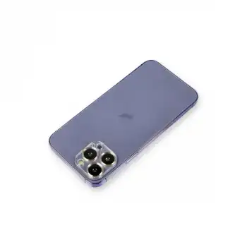 Apple İphone 12 Pro Max Metal Kamera Lens Koruma Cam - Gold