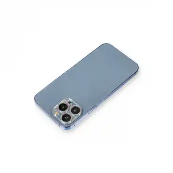 Apple İphone 12 Pro Max Shine Kamera Lens Koruma Cam - Rainbow