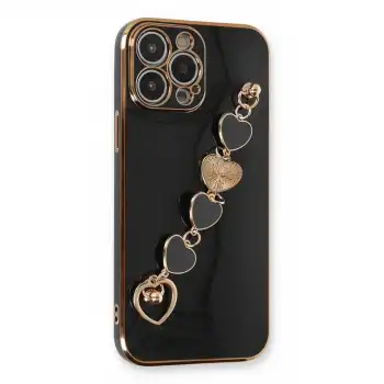 Apple İphone 13 Pro Kılıf Esila Silikon - Siyah