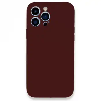 Apple İphone 13 Pro Kılıf Lansman Legant Silikon - Bordo
