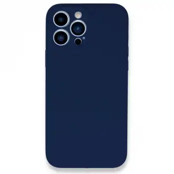 Apple İphone 13 Pro Kılıf Lansman Legant Silikon - Lacivert