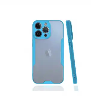 Apple İphone 13 Pro Kılıf Platin Silikon - Mavi