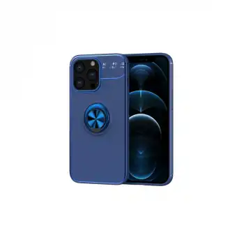 Apple İphone 13 Pro Kılıf Range Yüzüklü Silikon - Mavi