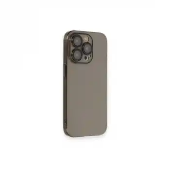 Apple İphone 13 Pro Max Kılıf Armada Lensli Kapak - Siyah