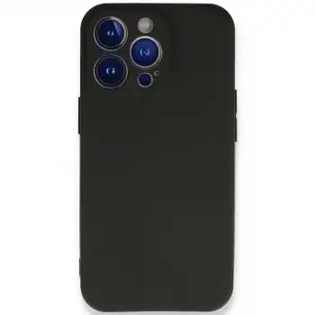 Apple İphone 13 Pro Max Kılıf First Silikon - Siyah