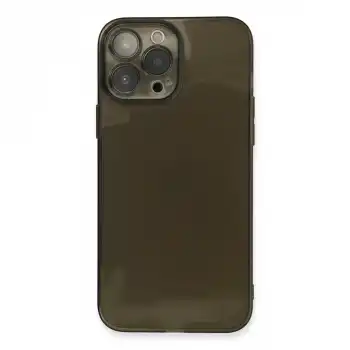 Apple İphone 13 Pro Max Kılıf Fly Lens Silikon - Siyah