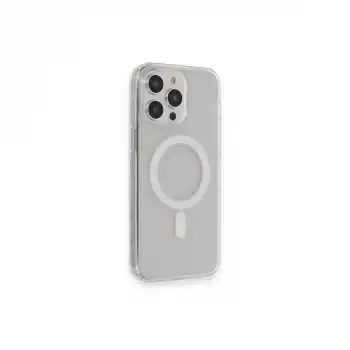 Apple İphone 13 Pro Max Kılıf Matte Şeffaf Magneticsafe - Şeffaf