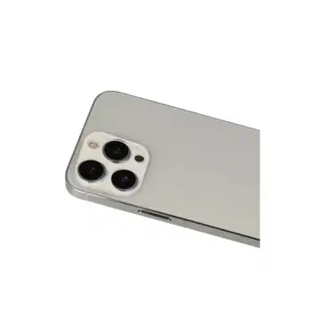 Apple İphone 13 Pro Max Rainbow Kamera Lens Koruma Cam - Beyaz