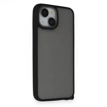 Apple İphone 14 Kılıf Elegant Kapak - Siyah