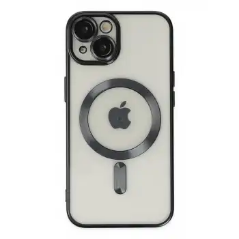 Apple İphone 14 Kılıf Kross Magneticsafe Kapak - Siyah