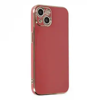 Apple İphone 14 Kılıf Volet Silikon - Kırmızı