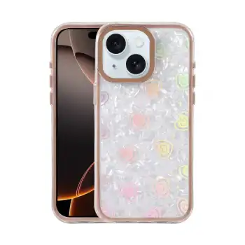 Apple İphone 14 Lumi Desenli Kapak - Çöl Titanyum