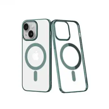 Apple İphone 14 Plus Kılıf Element Magneticsafe Sert Kapak - Köknar Yeşili