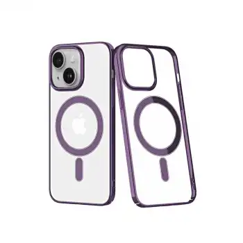 Apple İphone 14 Plus Kılıf Element Magneticsafe Sert Kapak - Mor
