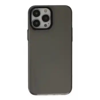Apple İphone 14 Pro Kılıf Anka Pc Sert Metal Kapak - Siyah