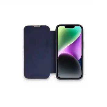 Apple İphone 14 Pro Kılıf Dolpin Kapaklı - Lacivert