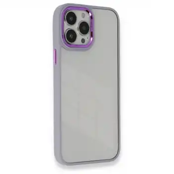 Apple İphone 14 Pro Kılıf Dora Kapak - Lila