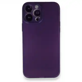 Apple İphone 14 Pro Kılıf Pp Ultra İnce Kapak - Mor