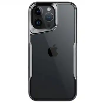 Apple İphone 14 Pro Max Kılıf Boyi Silikon Kapak - Titan Gri