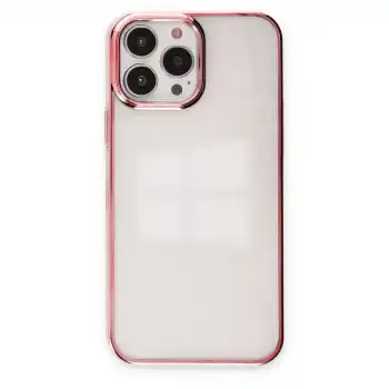 Apple İphone 14 Pro Max Kılıf Element Silikon - Pembe