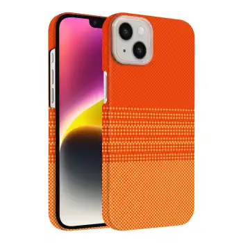 Apple İphone 14 Vega Magsafe Kapak - Turuncu