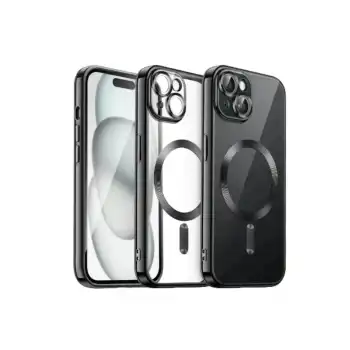 Apple İphone 15 Kılıf Kross Magneticsafe Kapak - Siyah