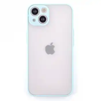 Apple İphone 15 Plus Kılıf Montreal Silikon Kapak - Turkuaz