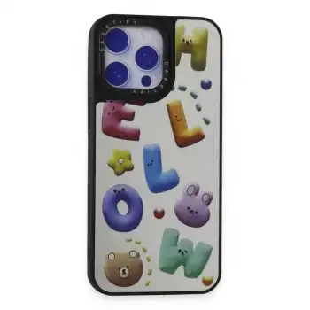Apple İphone 15 Pro Kılıf Mirror Desenli Kapak - Mirror - 15
