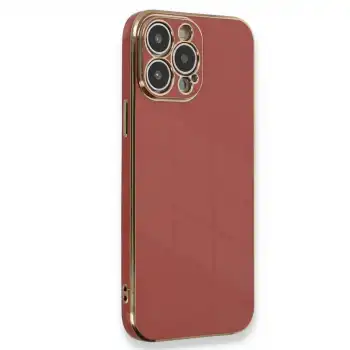 Apple İphone 15 Pro Kılıf Volet Silikon - Kırmızı