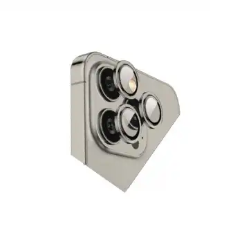 Apple İphone 15 Pro Max Bilvis Titan Kamera Lens - Titan Gri