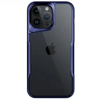 Apple İphone 15 Pro Max Kılıf Boyi Silikon Kapak - Lacivert
