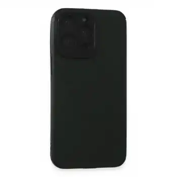 Apple İphone 15 Pro Max Kılıf Loop Deri Silikon - Yeşil