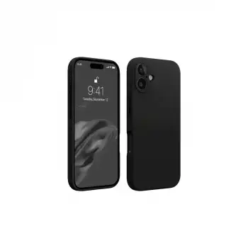 Apple İphone 16 Kılıf First Silikon - Siyah