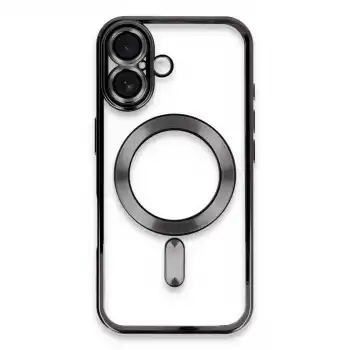 Apple İphone 16 Kılıf Kross Magneticsafe Kapak - Siyah
