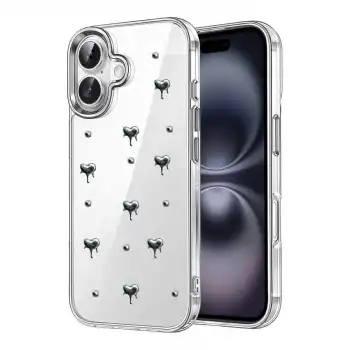 Apple İphone 16 Plus Fiyonk Desenli Kapak - Desen 1