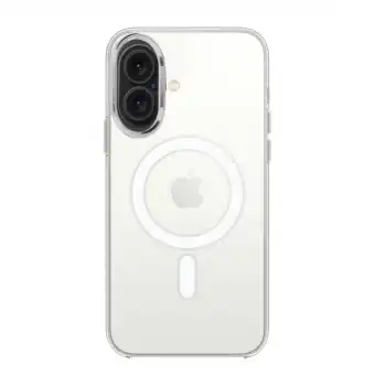 Apple İphone 16 Plus Kılıf Pc Real Magsafe Kapak - Şeffaf