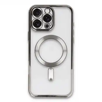 Apple İphone 16 Pro Max Kılıf Kross Magneticsafe Kapak - Titan Gri