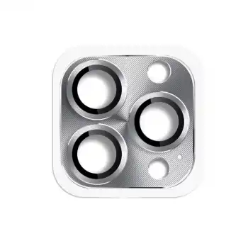 Apple İphone 16 Pro Max Pers Alüminyum Kamera Lens - Gri