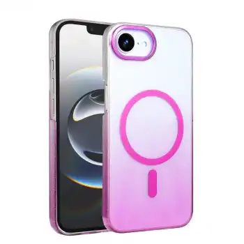 Apple İphone 16e Glossy Magsafe Kapak - Mor