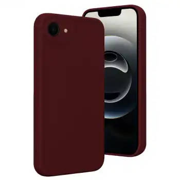 Apple İphone 16e Kılıf Viera Silikon - Bordo