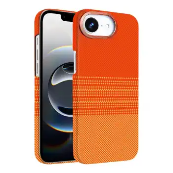 Apple İphone 16e Vega Magsafe Kapak - Turuncu