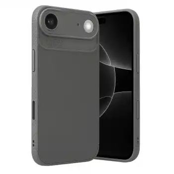 Apple İphone 17 Air Auto Focus Karbon Kapak - Gri