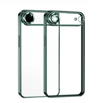 Apple İphone 17 Air Razer Lensli Silikon - Yeşil