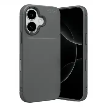 Apple İphone 17 Auto Focus Karbon Kapak - Gri