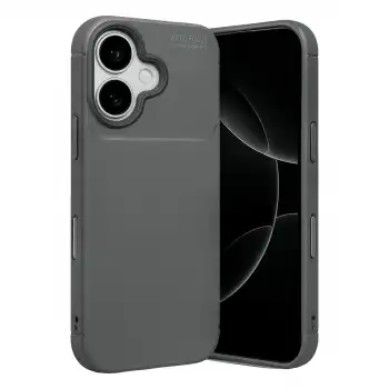 Apple İphone 17 Auto Focus Karbon Kapak - Gri