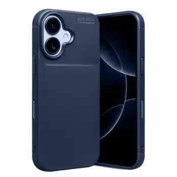 Apple İphone 17 Auto Focus Karbon Kapak - Lacivert