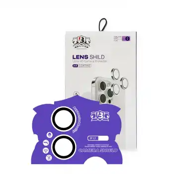 Apple İphone 17 Bilvis Titan Kamera Lens - Gümüş