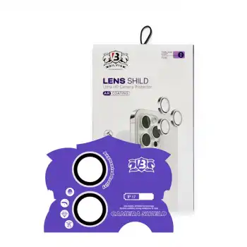 Apple İphone 17 Bilvis Titan Kamera Lens - Lila