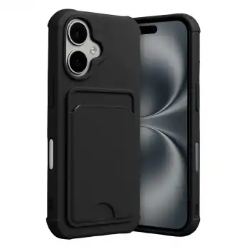 Apple İphone 17 Kelvin Kartvizitli Silikon - Siyah